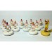 Subbuteo Andrew Table Soccer Olympiacos 3rd kit 2014-2015 on Classic Hasbro Bases